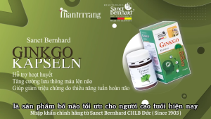 Viên uống bổ não Ginkgo Kapseln giúp tăng cường tuần hoàn não cải thiện trí nhớ và khả năng tập trung | Nhập khẩu chính hãng Đức