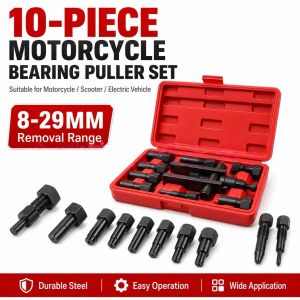 10pcs Motorcycle Bearing Puller Blind Hole Bearing Puller Wheel Bearing Removal Tool Ball Bearing Removal Tool
