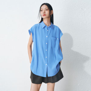 PEACEBIRD | Sleeveless Flax-Lyocell Blend Shirt