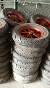 Bánh xe rùa bánh xe cút kít xăm mới lốp cũ Dùng 6304 hoặc 6205 (098-7/28-3/19-1) Banhxekeo37Rc