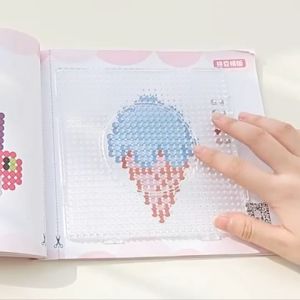 ลูกปัดฟิวส์ลูกปัดชุดสำหรับเด็ก7000ลูกปัด5มม. 24คละสีเหล็กบนลูกปัด Melty สำหรับเด็กงานฝีมือและของขวัญ-เหมาะสำหรับทุกโอกาส