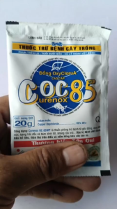Thuốc trừ nấm bệnh trên cây kiểng COC85 (gói 20g)