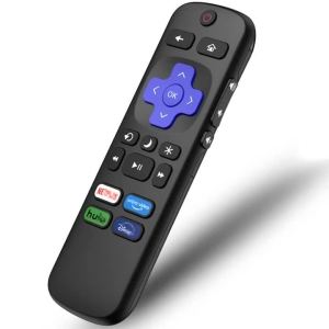 Replacement Remote Control For TCL Roku TV/Onn Roku/JVC Roku/RCA Sanyo Sharp Philips Insignia Hisense Element Roku (Not Battery)