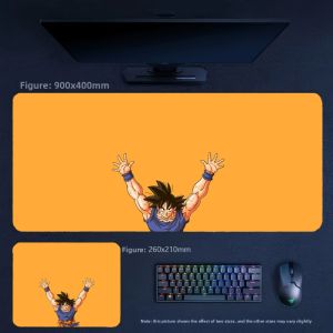 Bandai | New High-quality Printed Animation Dragon Ball Series Leather Mouse Pad Large Size Non-slip Decorative Table Pad Boys Mouse Pad