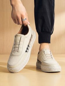 Nanjiren | Breathable Slip-On Driving Shoes with Hemp Cloth & Thousand-Layer Sole