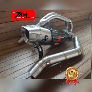 Knalpot Akrapovic GP Rossi Fullsystem Ninja250fi CBR250RR MT25 R25 Z250 dll