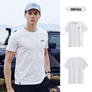 Jeep | Jeep Official Quick Dry T-Shirt Men Outdoor Loose Round Neck Breathable Short Sleeve UPF50+ Sun Protection Sportswear Summer