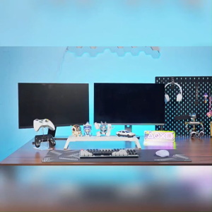[SG] NORTH BAYOU H180 Monitor Stand/Dual Robotic Arm Computer Stand/17-27Inch/PC Laptop Stand