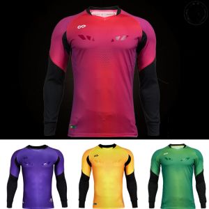Cikers Long Sleeve Goalkeeper Kit Soccer Uniform Set Mens Womens Chelsea Real Madrid AC Milan Bayern Munich Paris Saint Germain Home Stadium Customizable