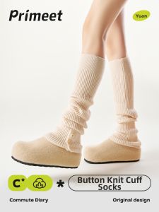 PRIMEET | Warm Knitted Socks for Women Spring Autumn