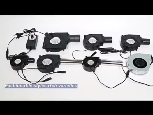 KII Portable Kalan Cooking Blower Fan  Adjustable Speed for Outdoor BBQ