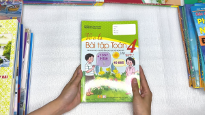 Sách - Combo 2 cuốn Vở Ô Li Bài Tập Toán 4  (Biên Soạn theo CT GDPT mới) - ndbooks