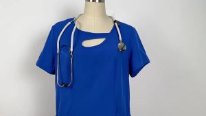 Bộ Đồ Mờ Bác Sĩ Y Tá Viện Dưỡng Lão Thẩm Mỹ Viện Y Tá Quần Áo Bảo Hộ Lao Động Đồng Phục Phòng Mổ Size Lớn