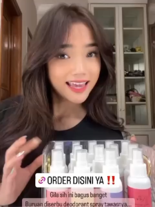 Magic Deo Spray 100ml BPOM Tawas Cair