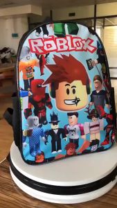 Roblox backpack for children and students Roblox backpack 3D printed cartoon backpack