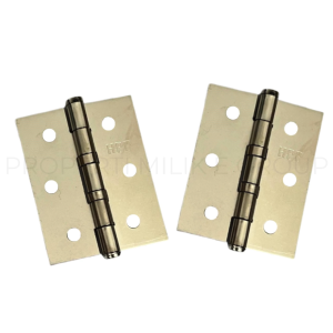 Engsel Plat Pintu Jendela Warna Silver 3" inch - Kuat Anti Karat Pemasangan Mudah