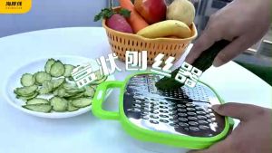 Parutan Menara Segi Kentang Mustofa Kelapa Side Box Grater Stainless