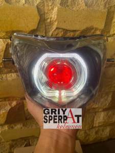 REFLEKTOR LAMPU DEPAN JUPITER MX NEW BILED LED SUPER TERANG
