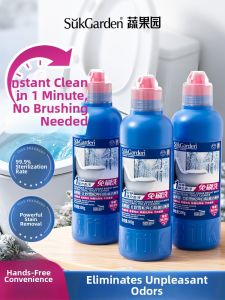 suk garden | Strong Cleaning Toilet Stain Remover Yellowing Removal Odor Eliminator Fresh Scent Cleaner