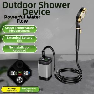 Portable Pressurized No Electricity Required Shower Pump