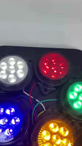 [ Bisa Cod  ]Lampu Led Bak Samping Truk Model Bulat 24v