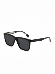 Hugo Boss | Classic Black UV Protection Mens Driving Square Sunglasses