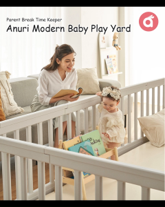 Anuri Korea Premium contemporary baby Play Yard Extension 2pcs