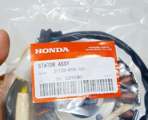 STATOR ASSEMBLY HONDA TMX SUPREMO THAILAND GENUINE PARTS 31120KYA701