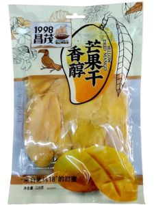 Aroma Intense Hainan Specialty Mango Dried Fruits Snack 228g Bag from ChangMao Brand Delicious Fruit Preserves Tangy Sweetness