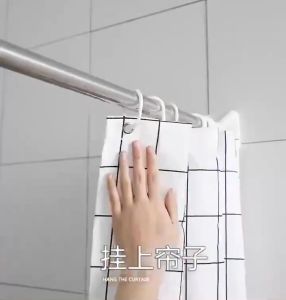 ม่านห้องน้ำกันเชื้อรา ผ้าม่านกันน้ำ ของ 200X200 สมุด ผ้าม่านห้องน้ำ การฉีดอาบ พลาสติก ราคาเสริมสร้างสวย