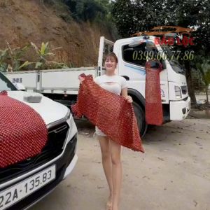 Lót Ghế Hạt Gỗ Nhãn Loại Khoác Vai - Lót Ghế Hạt Gỗ Phù Hợp Cho Các Loại Xe