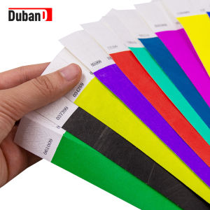 Tyvek Waterproof Disposable Hand Ring DuPont Paper Random Numbers Tear-Resistant 19 Wide Handwritten Cultural Creative Supplies