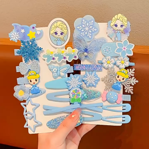 Frozen กิ๊บติดผมเด็ก - กิ๊บติดผมลายการ์ตูนเจ้าหญิงไอชา