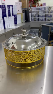 GVW Bekas Makanan Bekal Makanan Tahan Panas Bekas Kuih Raya Tray Makanan Bertutup Buffet Tray Set