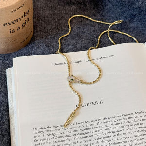 Silver Long Sliding Snake Necklace Womens Luxury Minimalist Sweater Chain Versatile Quality Hanging Accessory Fashion Jewelry