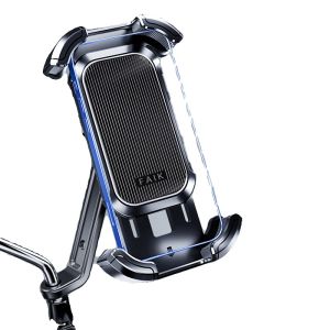 New Model Motorcycle Electric Vehicle Phone Navigation Holder Anti- Shake Bicycle Rearview Mirror Bracket Easy Horse Lxl-wzk-0626