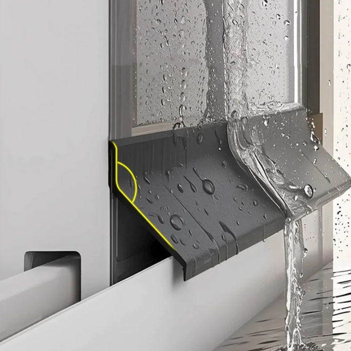 Waterproof Baffle Rainproof Water Backflow Sealing Strip Sill Edge ...
