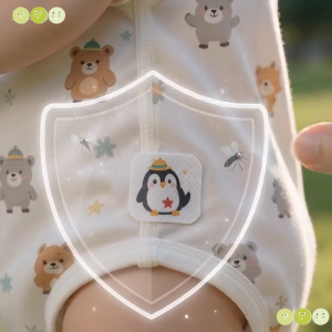 72pcs Mosquito Repellent Patches Non‑Toxic Cartoon Anti‑Mosquito Stickers Safe Citronella Patches For Newborn Kids Adults Indoor & Outdoor Summer Essential