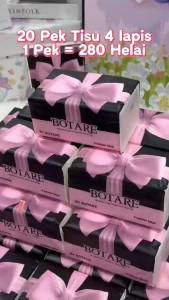 【5600 Sheets】Botare Soft Facial Tissue 1400 Sheets Affordable Household Paper Towel Ideal Wedding Door Gift