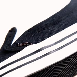 SABA Vintage Slip On All Black White LX - Sepatu Sneakers Casual Pria Wanita 100% Original - VTG 42X