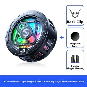 HOOYS | App-Controlled Magnetic Phone Cooler for Gaming Semiconductor Cooling Supports Multiple Brands