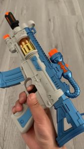 [Ready Stock] Boys Favorite Childrens Toys Shooting Toy Guns With LED Lights And Sound Effect Safe