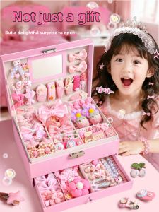 NUOXUNDE | Girls Jewelry & Hair Accessories Gift Set Luxury