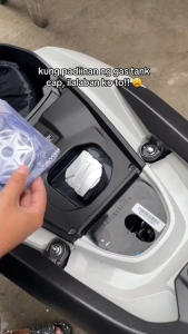 Fuel Tank Gas Cap Honda Click Motorcycle Universal Full CNC Alluminum From Indonesia