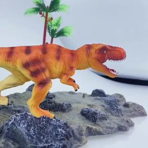 Simulation Animal Dinosaur Model Stegosaurus Hadrosaur Tyrannosaurus Figures Cognitive Educational Puzzle Toys Christmas Gifts