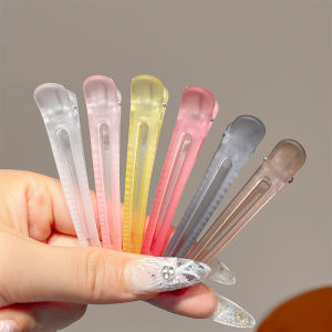 Kẹp Tóc Nữ Màu Mờ Phong Cách Hàn Quốc Kẹp Tóc Trang Trí Tóc Kẹp Tóc Định Vị Trang Điểm Kẹp Tóc Hình Mỏ Vịt Kẹp Tóc Mái Lệch