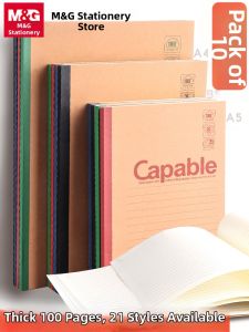 M&G | Sleek Student-friendly Artistic Refined Vintage Cowhide Paper Notebook A5