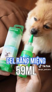 Gel vệ sinh răng miệng bong cao răng khử hôi miệng cho Chó Mèo TropiClean Fresh Breath Clean Teeth Oral Care Gel