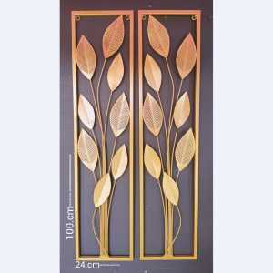 hiasan dinding modern fan berkualitas harga hemat size 100×24cm isi 2pcs