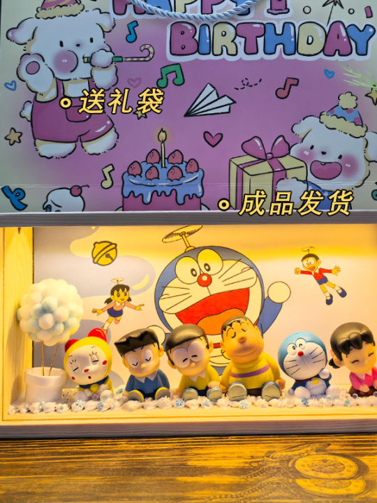 Đèn Ngủ Dễ Thương Doraemon Cat Bear Fat Tiger Đèn Ngủ Hoạt Hình Quà ...